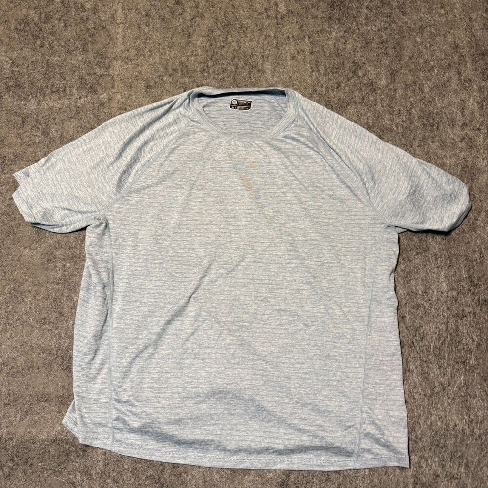 Mondetta Outdoor Project Mens T-Shirt Size XL Light Blue Short Sleeve Crew Neck